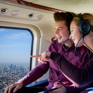 15th Anniversary VIP Helicopter Tour around London & Champagne for Two Product Image