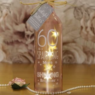 60th Birthday Starlight Bottle Product Image