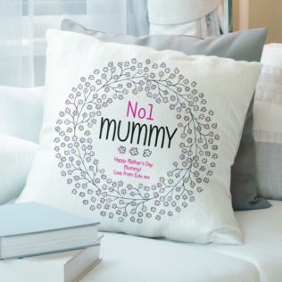 Personalised No1 Mummy Cushion Product Image