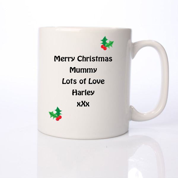 Personalised Christmas Mug The Gift Experience