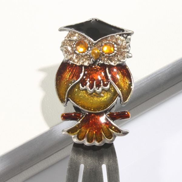 Jewel Pewter Graduation Owl Bookmark The Gift Experience