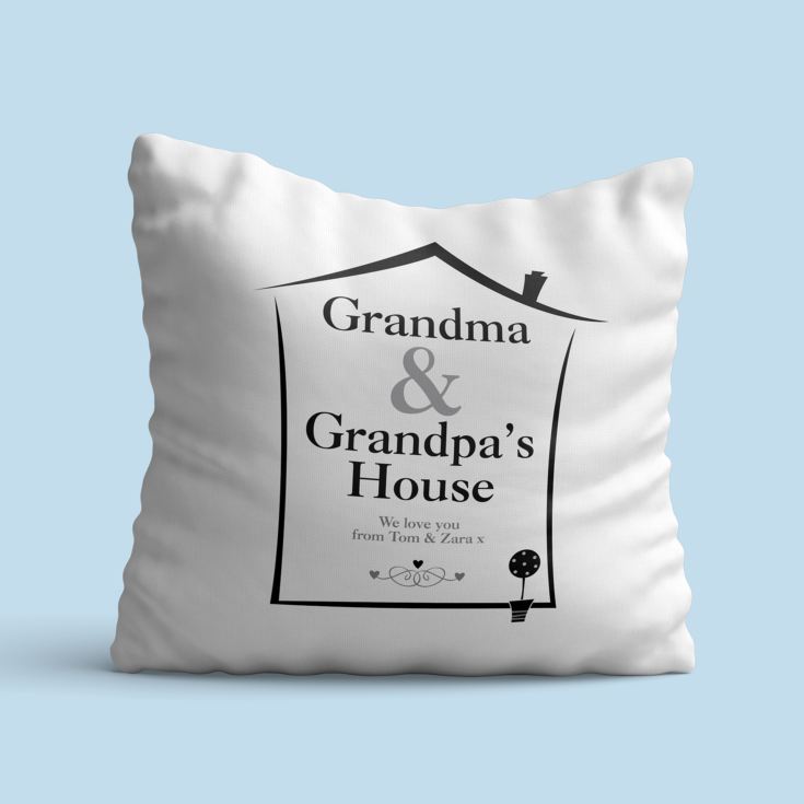 Grandparents House Personalised Cushion product image