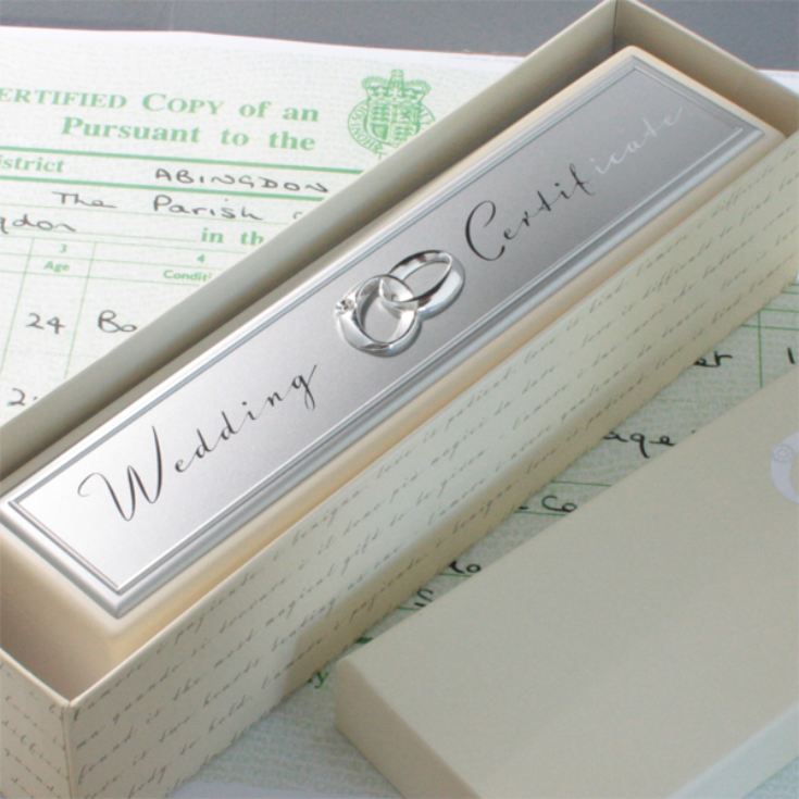 Amore Wedding Certificate Holder product image