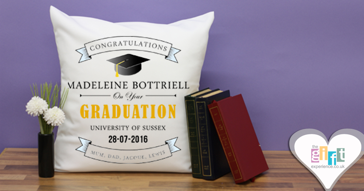 Personalised Graduation Cushion