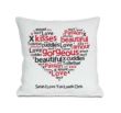 Heart of Words Personalised Cushion | The Gift Experience