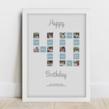 Personalised 40th Special Birthday Prints