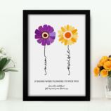 Personalised If Mums Were Flowers Print