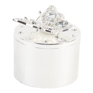 Sophia 2 Inch Trinket box with Butterfly Product Image