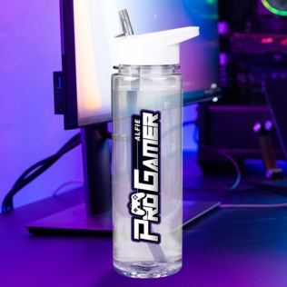 Personalised Pro Gamer Water Bottle Product Image