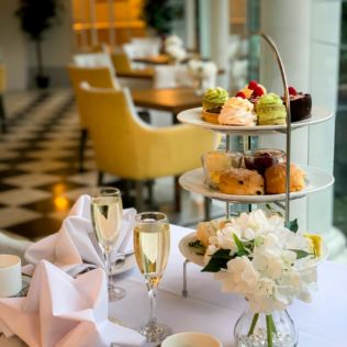 Sparkling Afternoon Tea for Two at Manor of Groves Hotel Product Image