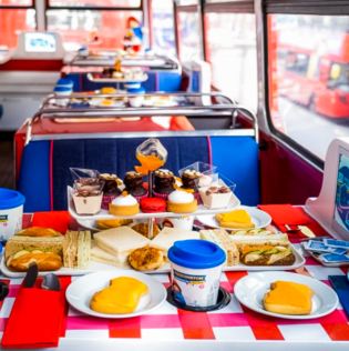 Weekend Paddington Afternoon Tea Bus Tour for One Adult & One Child Product Image