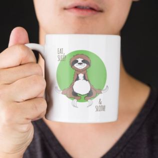 Chilled Out Sloth Mug Product Image