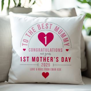 Personalised First Mother's Day Cushion Product Image