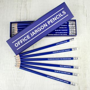 Office Jargon Boxed Pencil Sets Product Image