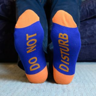 Do Not Disturb Sole Socks Product Image