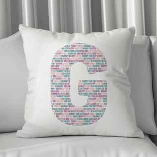 Personalised Letter Cushion Product Image