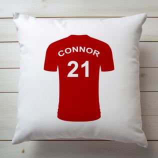 Personalised Football Shirt Cushion Product Image