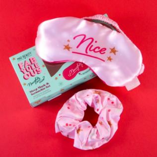 FabYuleOus Sleep Mask and Scrunchie set Product Image