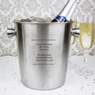 Personalised Ice Bucket Product Image