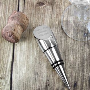 Personalised Wine Bottle Stopper Product Image