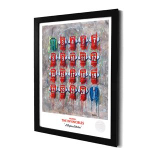 A3 Framed Football Shirt History Prints Product Image