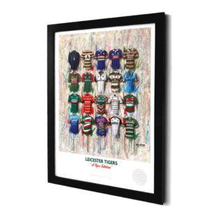 A3 Framed Rugby Shirt History Prints Product Image