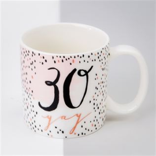 Dotty 30th Birthday Mug - Yay! Product Image