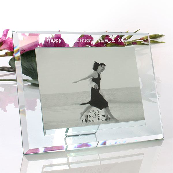 Personalised Glass Photo Frame | The Gift Experience