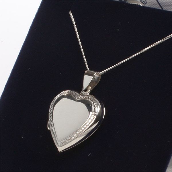 Heart Locket With Personalised Gift Box | The Gift Experience