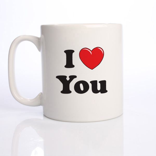 Personalised I Love You Mug The T Experience