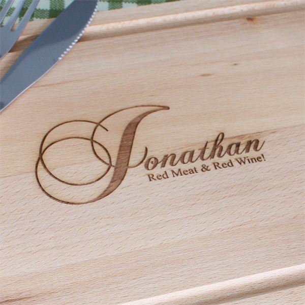 Personalised Wooden Placemat | The Gift Experience