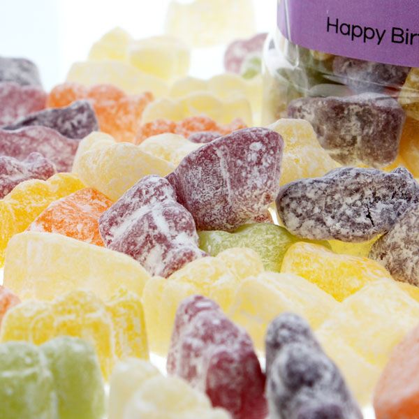 Personalised Jelly Babies Sweet Jar | The Gift Experience