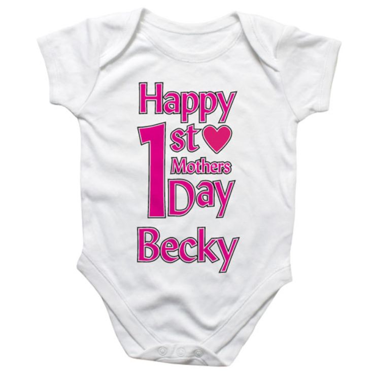 first mother's day baby grow