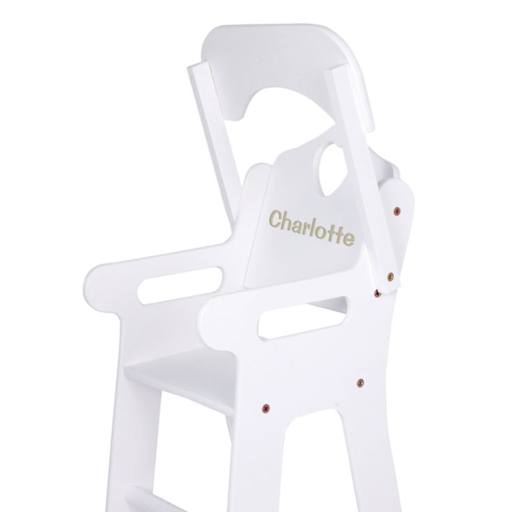 personalised high chair