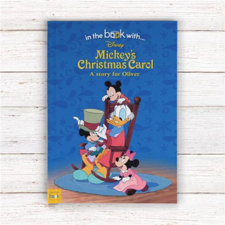 Mickeys Christmas Carol Personalised Disney Story Book product image