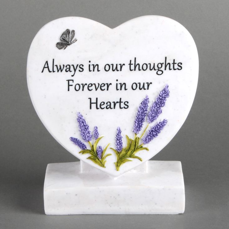 Thoughts Of You 'Thoughts' Freestanding Heart Plaque product image