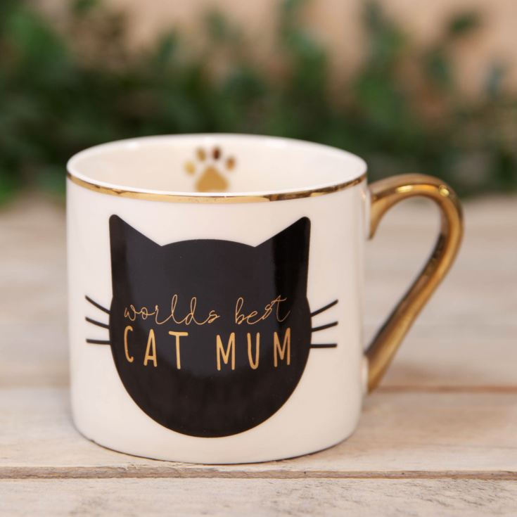 Bone China Mug - Cat Mum 