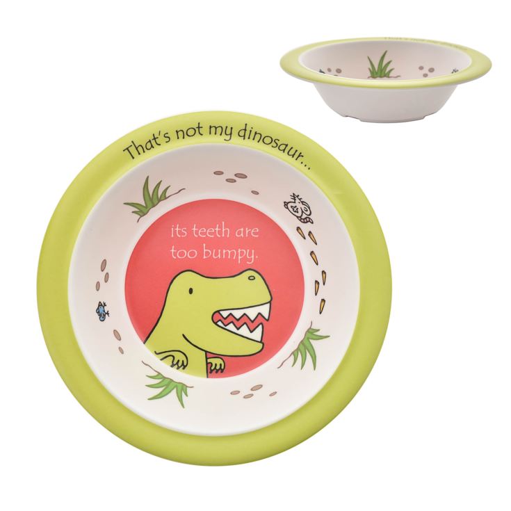 That's Not My Dinosaur 3 Piece Melamine Dinner Set product image