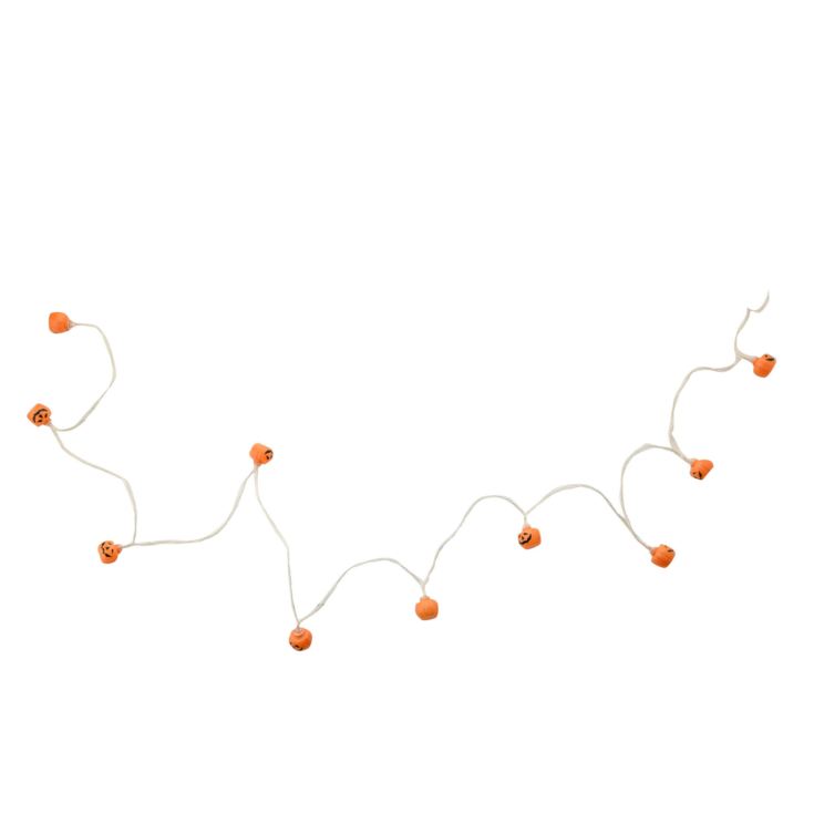 LED Light up Orange Pumpkin Garland product image