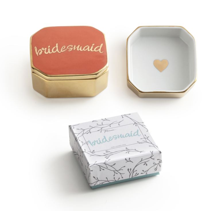 Love Is In The Air Lidded Trinket Box - Bridesmaid | The Gift Experience