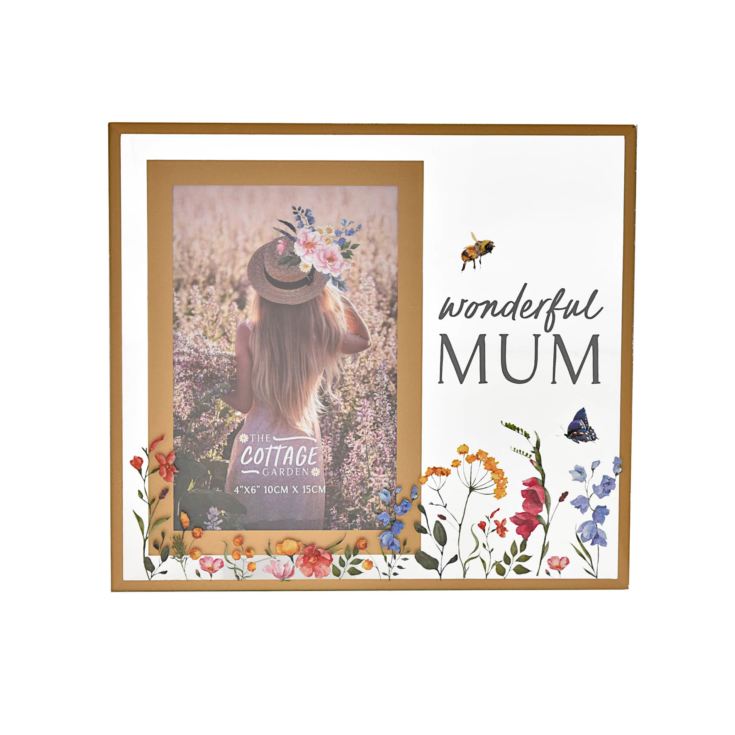 The Cottage Garden Glass Frame 4 x 6 "Mum" product image