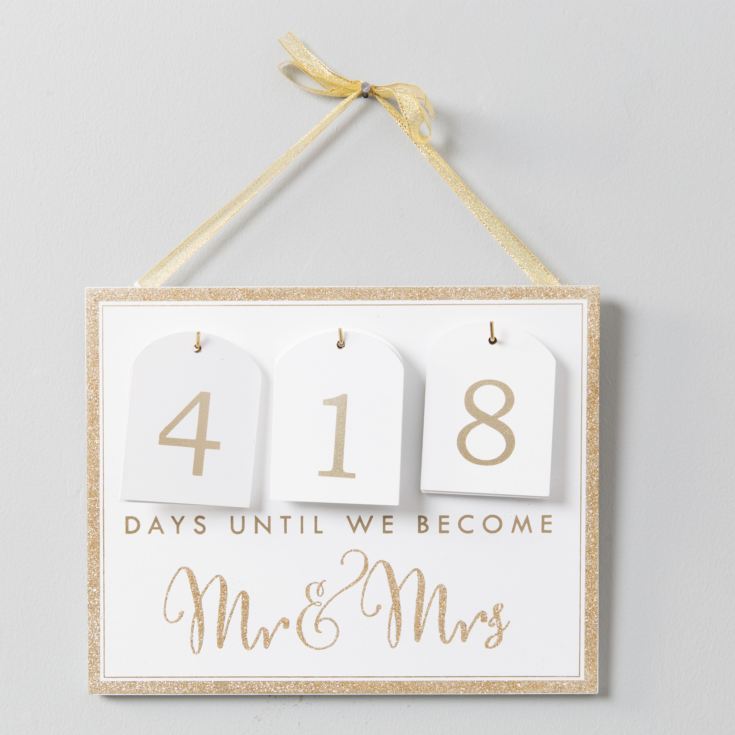 Always Forever Countdown Calendar To Wedding The Gift Experience