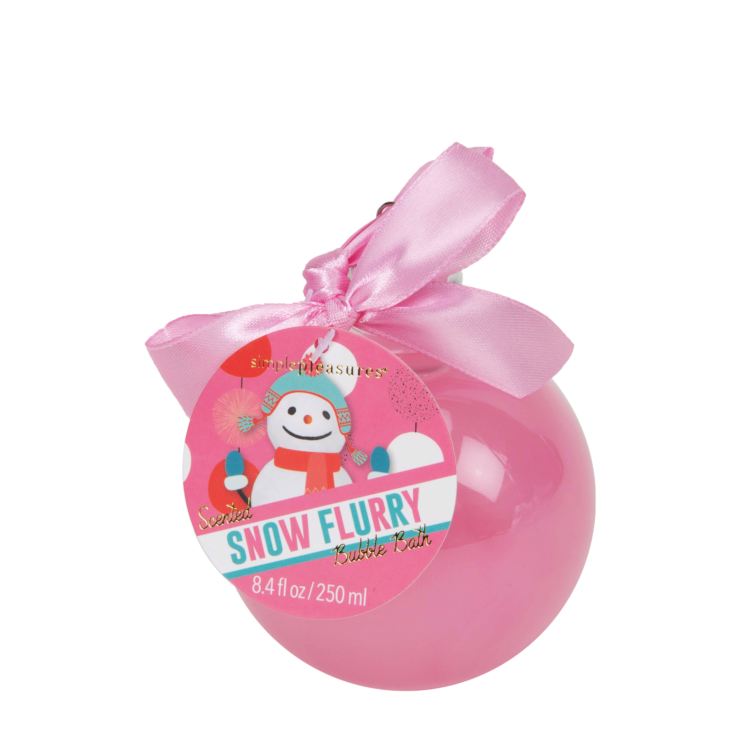 Pink Glitter Bauble Shower Gel product image