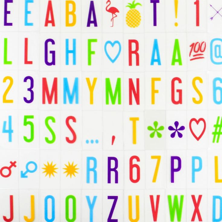A4 Light Box Colourful Letter Pack product image