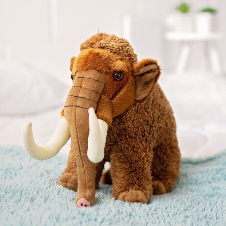 woolly mammoth cuddly toy