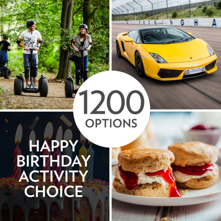 Happy Birthday - Experience Day Voucher product image