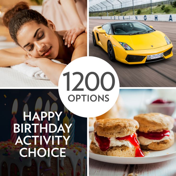 Happy Birthday - Experience Day Voucher product image