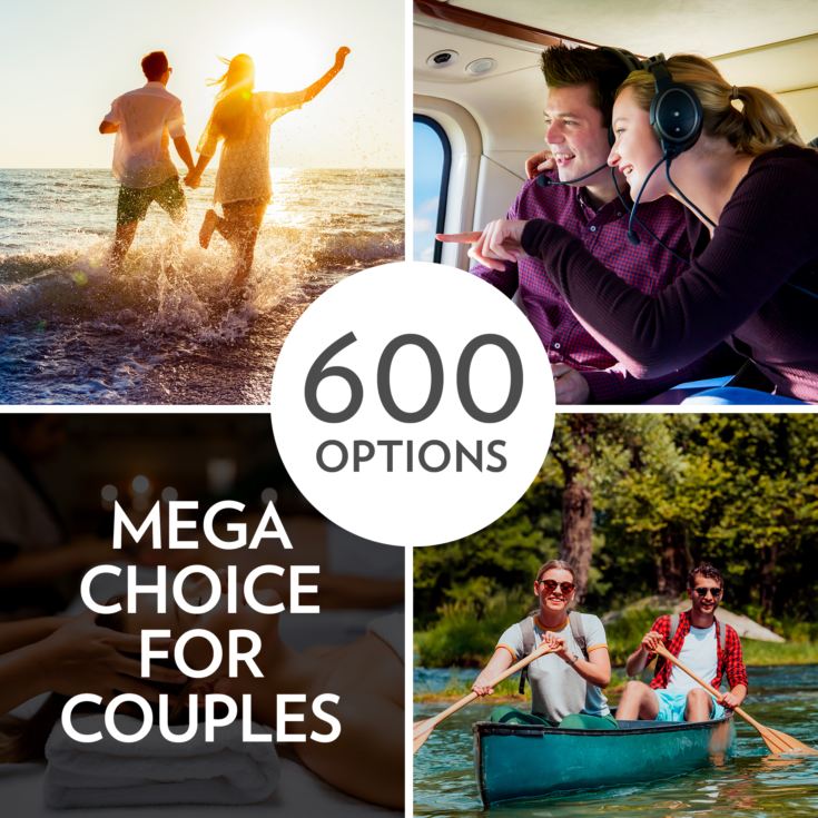 Mega Choice for Couples - Experience Day Voucher product image