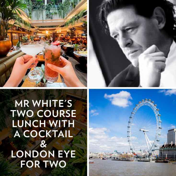 Mr White's Two Course Lunch with A Cocktail & London Eye for Two product image