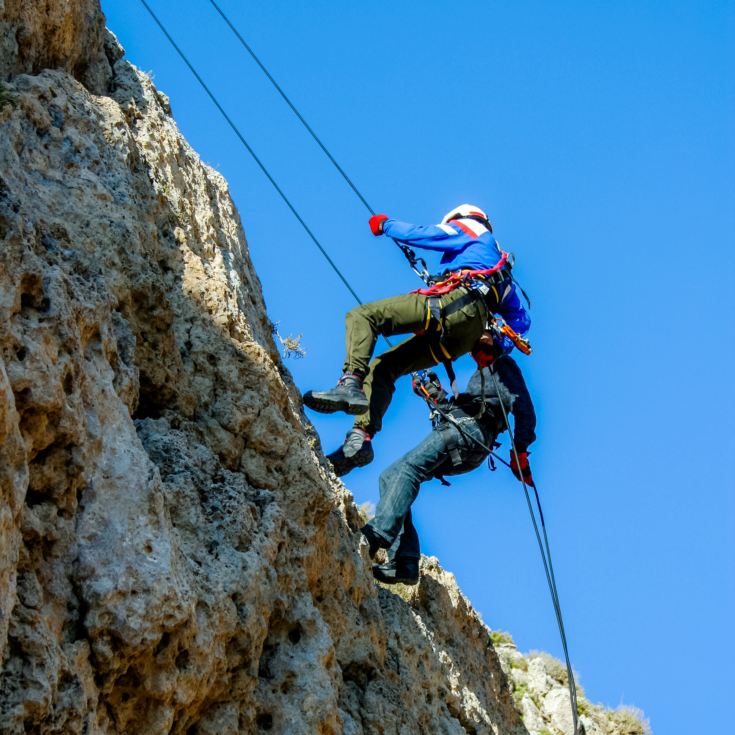 Rock Climb & Abseiling Taster for Two product image